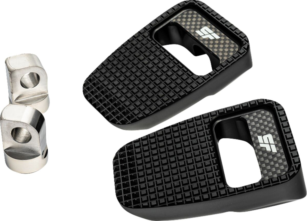 Foot Pegs Slyfox, Black - Touring & Dyna & Sportster (Front) Foot Pegs Slyfox Performance Default Title