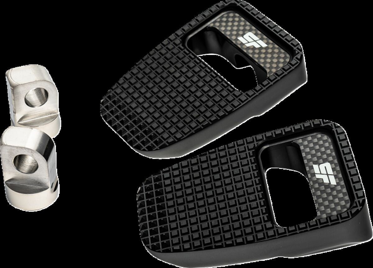 Slyfox Foot Pegs Slyfox, Black - Touring & Dyna & Sportster (Front) Foot Pegs Slyfox