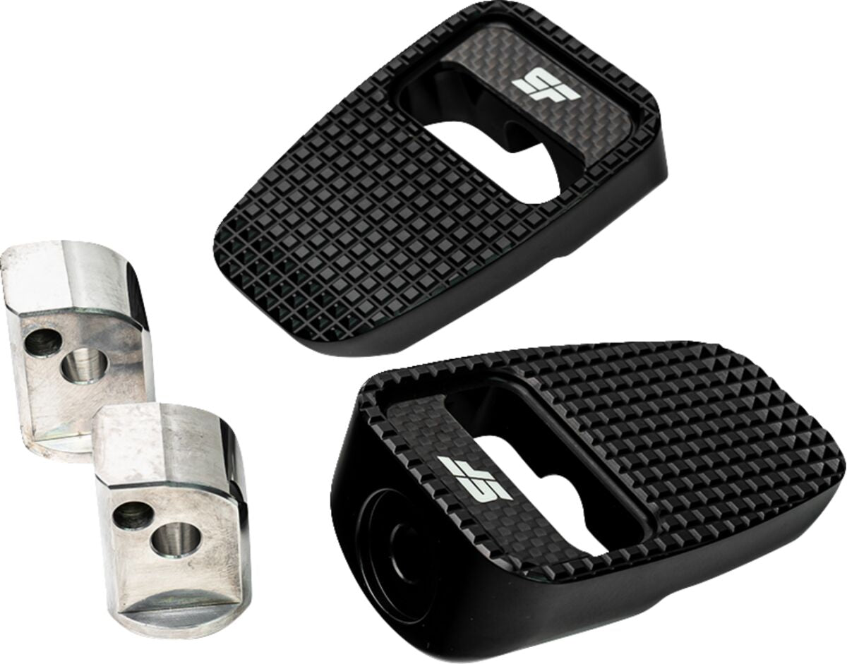 Foot Pegs Slyfox, Black - 18+ Softail (Rear) Foot Pegs Slyfox Performance Default Title
