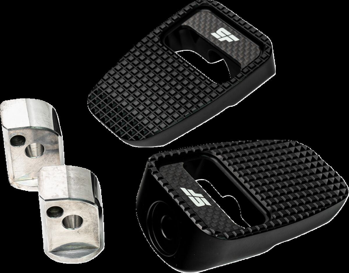 Slyfox Foot Pegs Slyfox, Black - 18+ Softail (Rear) Foot Pegs Slyfox