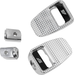 Foot Pegs Slyfox, Polished - 18+ Softail (Rear) Foot Pegs Slyfox Performance Default Title