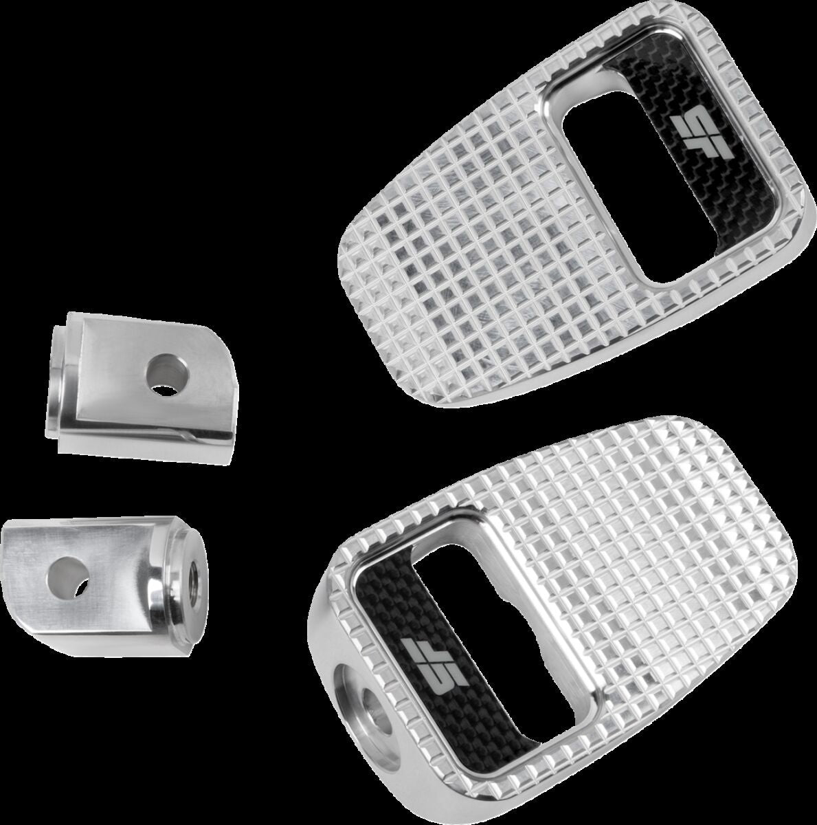 Slyfox Foot Pegs Slyfox, Polished - 18+ Softail (Rear) Foot Pegs Slyfox