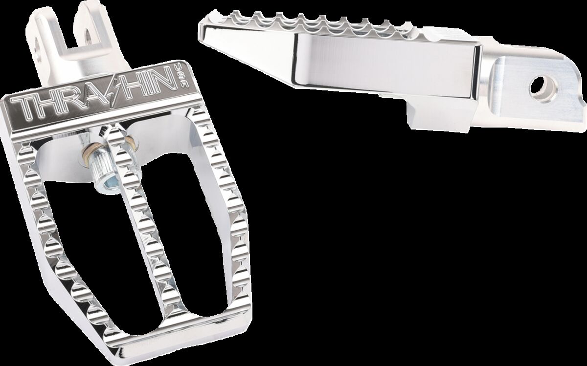 Thrashin Supply Co. Militant Peg, Chrome - 18+ Softail (Front) Foot Pegs Thrashin Supply Co.