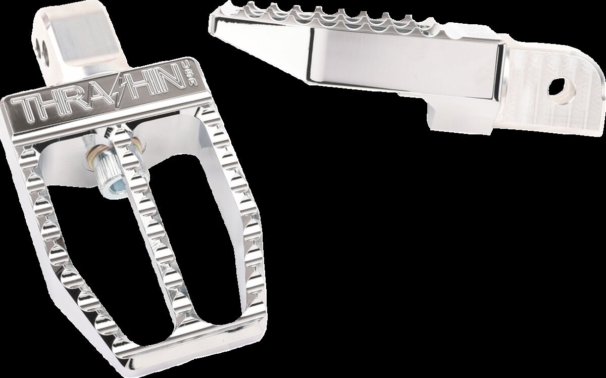 Thrashin Supply Co. Militant Peg, Chrome - 18+ Softail (Rear) Foot Pegs Thrashin Supply Co.