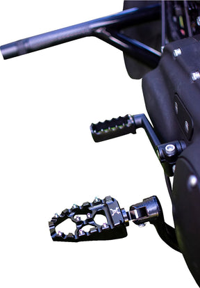 Mx Evolution Pegs Blk (Sportster & Dyna) Burly Brand