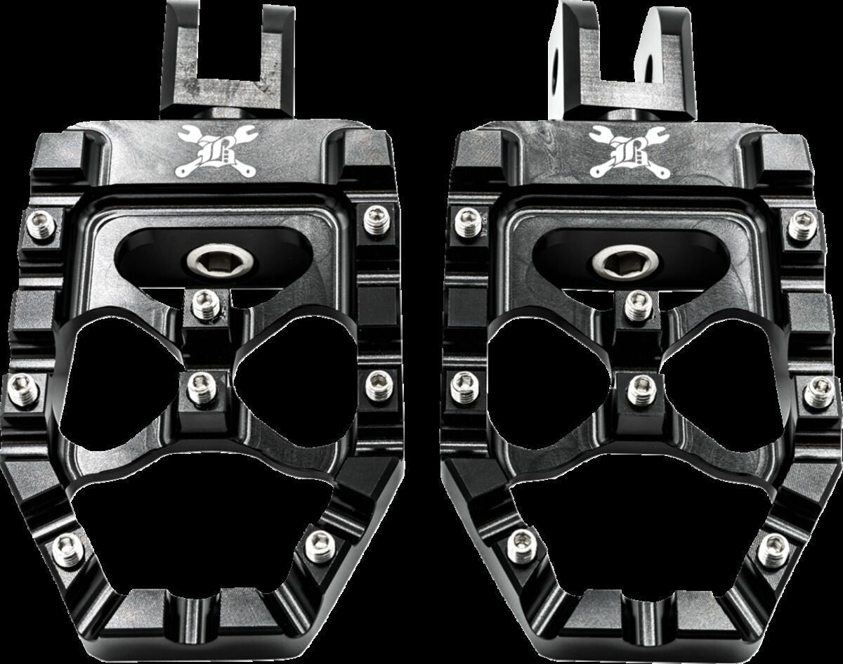 Burly Brand Mx Evolution Pegs Blk (M8 Softail) Foot Pegs Burly Brand