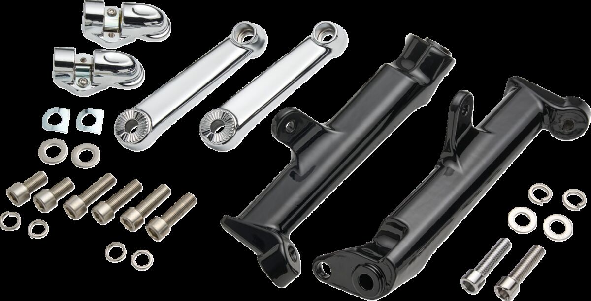Ciro Frame Mounted Adjustable Highway Peg Mount Chrome Foot Pegs Ciro