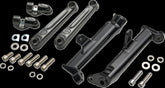 Ciro Frame Mounted Adjustable Highway Peg Mount Black Extended Foot Pegs Ciro