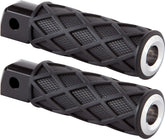 Diamond Footpegs, Chrome - 18+ Softail (Rear) Foot Pegs Arlen Ness Default Title