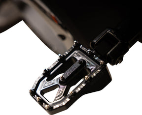 Thrashin Supply Co. Footpegs Aggressor Black FOOTPEGS + PARTS Thrashin Supply Co.