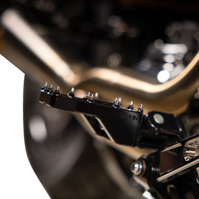 Thrashin Supply Co. Footpegs Aggressor Black FOOTPEGS + PARTS Thrashin Supply Co.