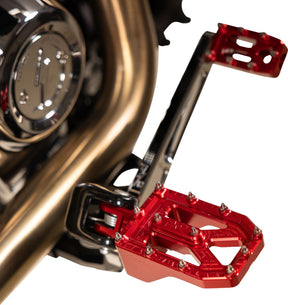 Thrashin Supply Co. Footpegs Aggressor Red FOOTPEGS + PARTS Thrashin Supply Co.