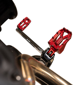 Thrashin Supply Co. Footpegs Aggressor Red FOOTPEGS + PARTS Thrashin Supply Co.