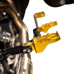 Thrashin Supply Co. Footpegs Aggressor Gold FOOTPEGS + PARTS Thrashin Supply Co.