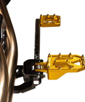 Thrashin Supply Co. Footpegs Aggressor Gold FOOTPEGS + PARTS Thrashin Supply Co.