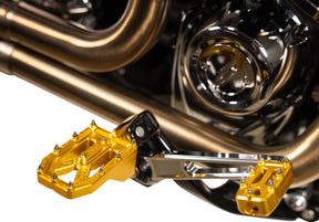 Thrashin Supply Co. Footpegs Aggressor Gold FOOTPEGS + PARTS Thrashin Supply Co.