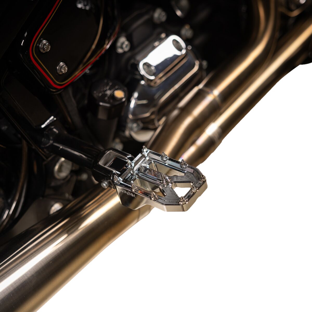 Thrashin Supply Co. Footpegs Aggressor Chrome FOOTPEGS + PARTS Thrashin Supply Co.