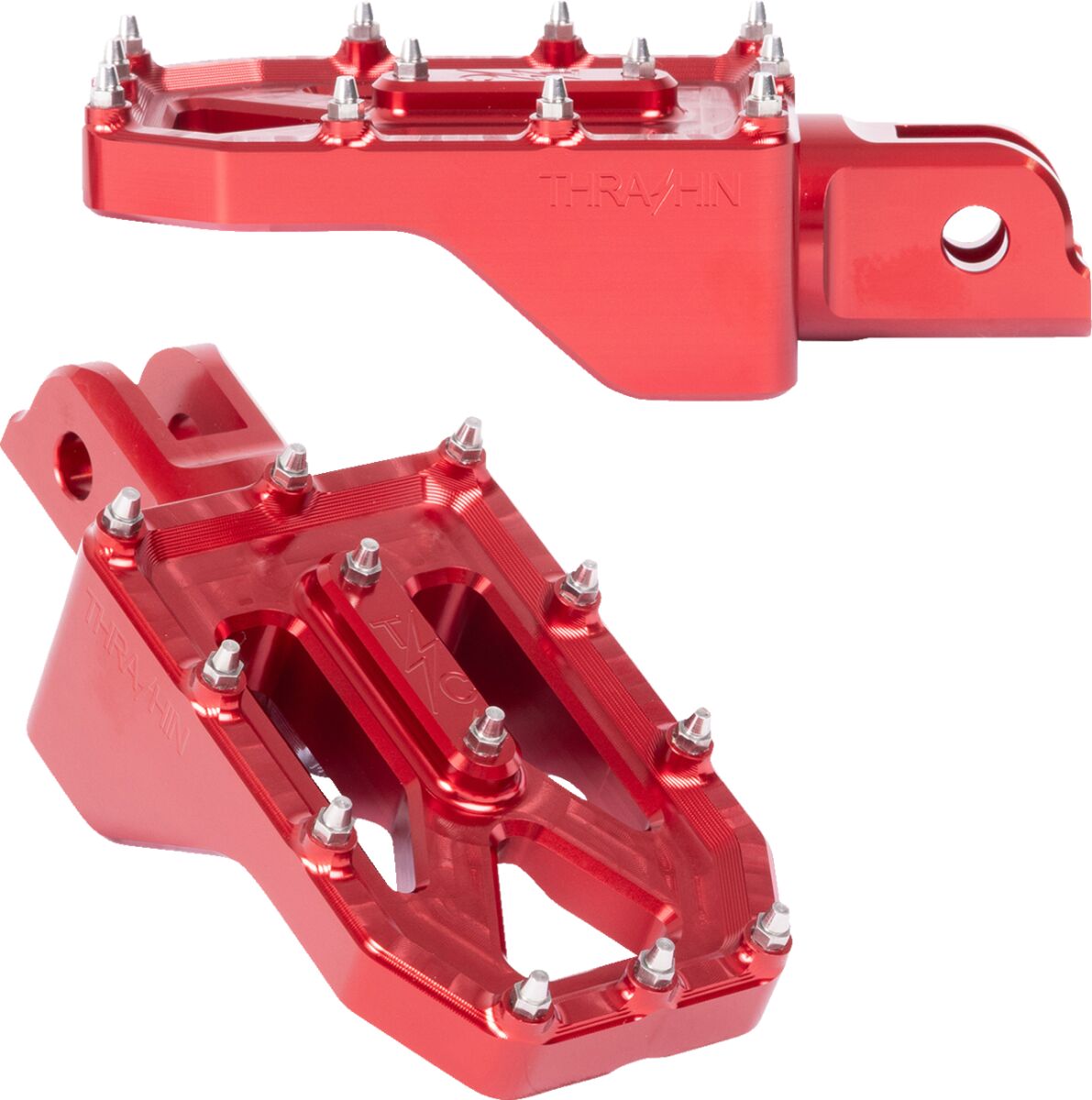 Thrashin Supply Co. Footpegs Aggressor Front M8 So FOOTPEGS + PARTS Thrashin Supply Co.