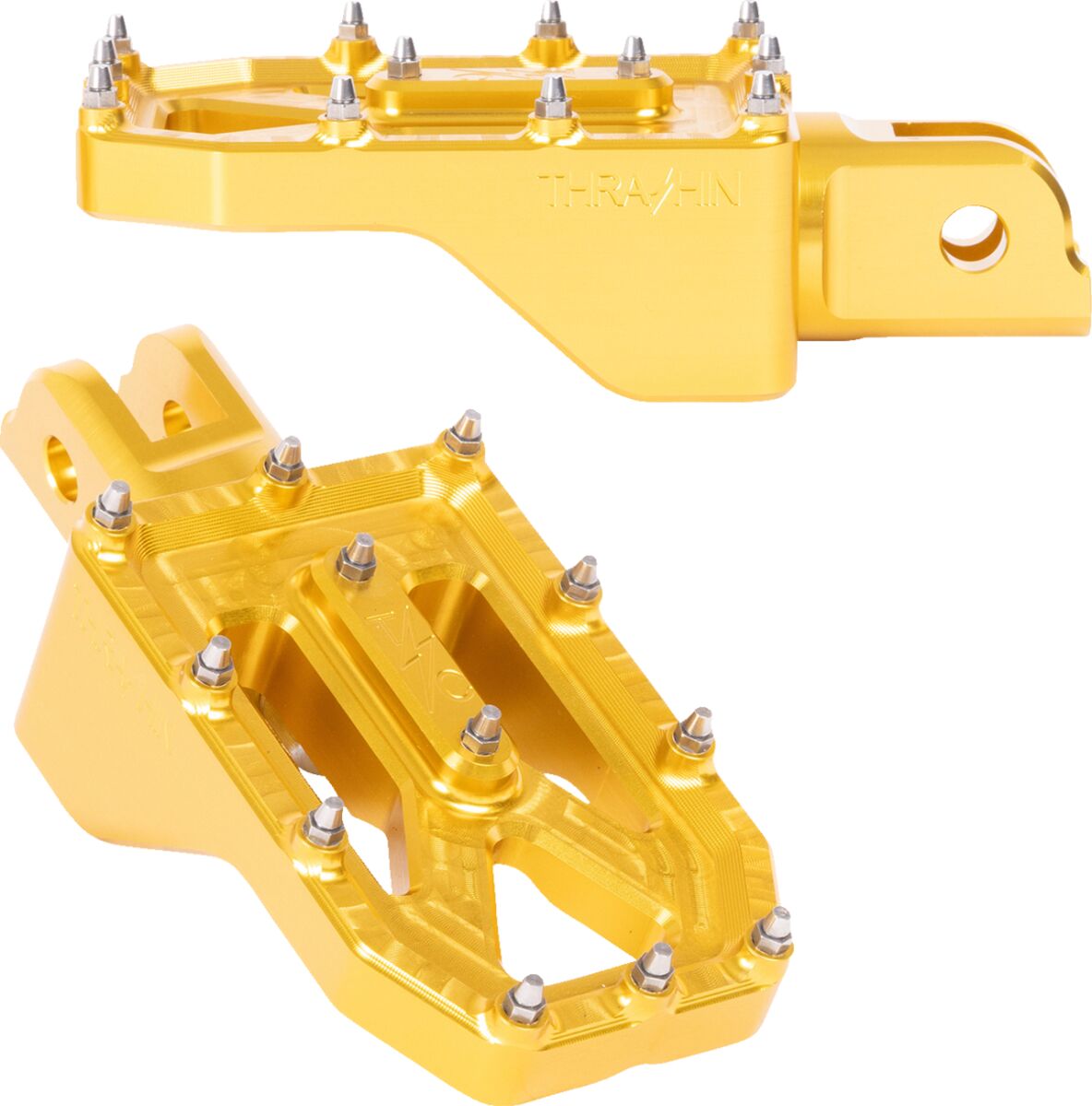 Thrashin Supply Co. Footpegs Aggressor Front M8 So FOOTPEGS + PARTS Thrashin Supply Co.
