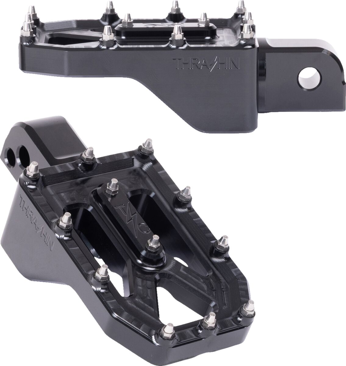 Thrashin Supply Co. Footpegs Aggressor Rear M8 Sof FOOTPEGS + PARTS Thrashin Supply Co.