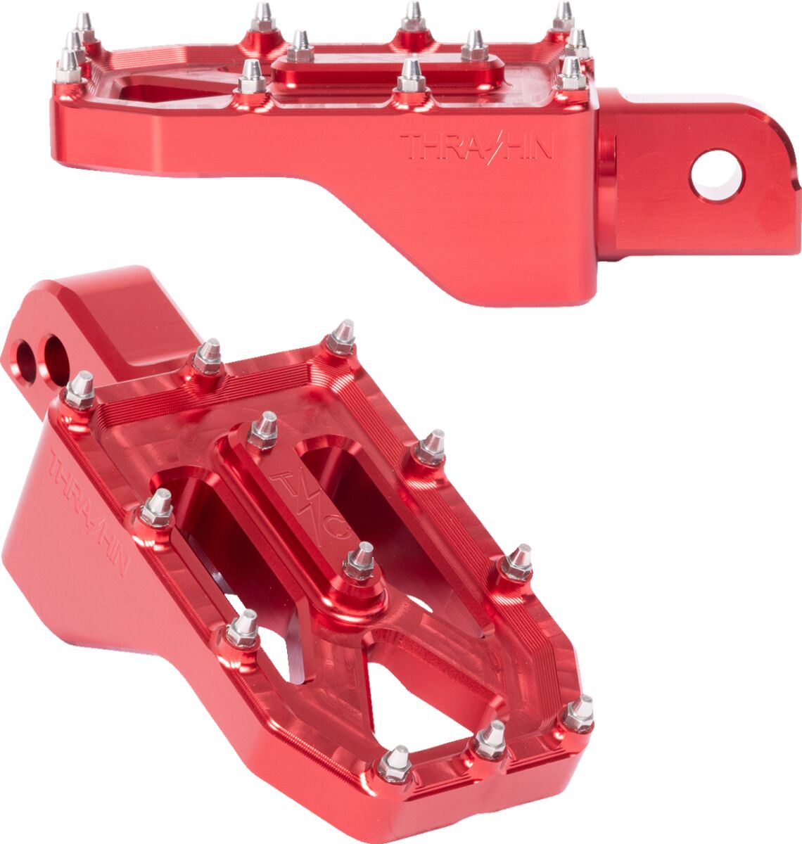 Thrashin Supply Co. Footpegs Aggressor Rear M8 Sof FOOTPEGS + PARTS Thrashin Supply Co.