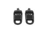 Drag Specialties Footpegs Adjustable Black FOOTPEGS + PARTS Drag Specialties
