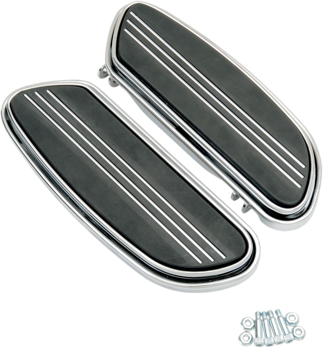 Drag Specialties Board Foot Sweeper Chr FLOORBOARDS + PARTS Drag Specialties