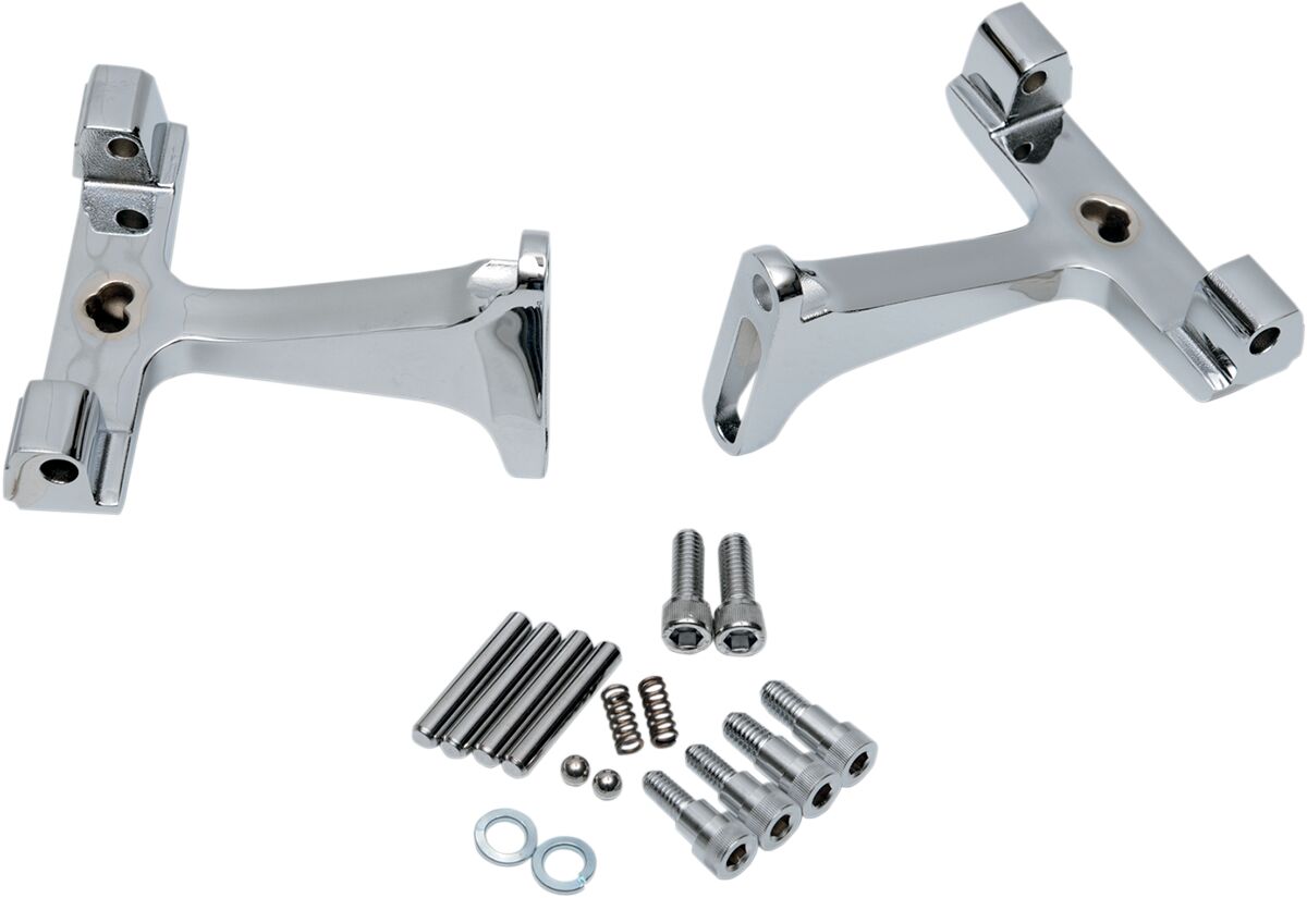 Drag Specialties Mount Pass Ft Brd Chr FLOORBOARDS + PARTS Drag Specialties