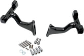 Drag Specialties Mount Raised Pass Brd Blk FLOORBOARDS + PARTS Drag Specialties