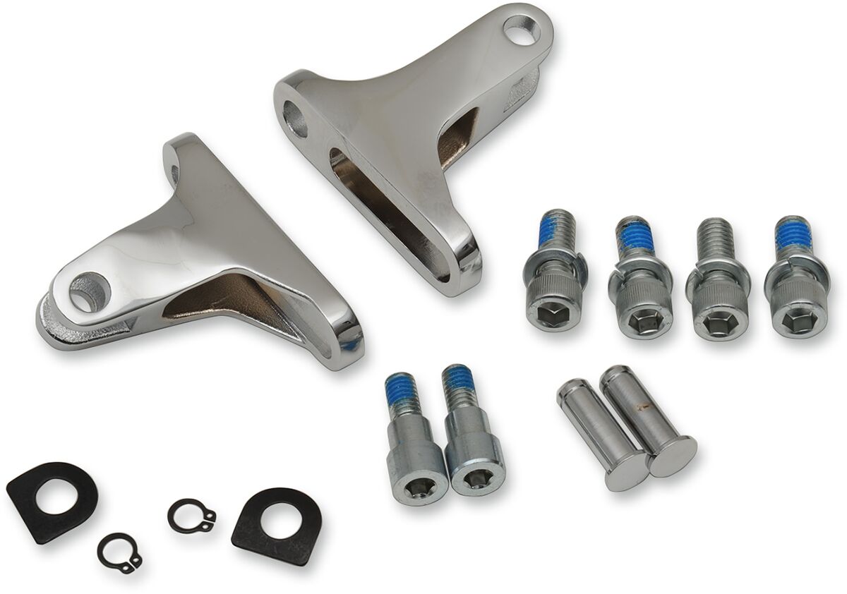 Drag Specialties Mount Pass.Pg Chr Flt FLOORBOARDS + PARTS Drag Specialties