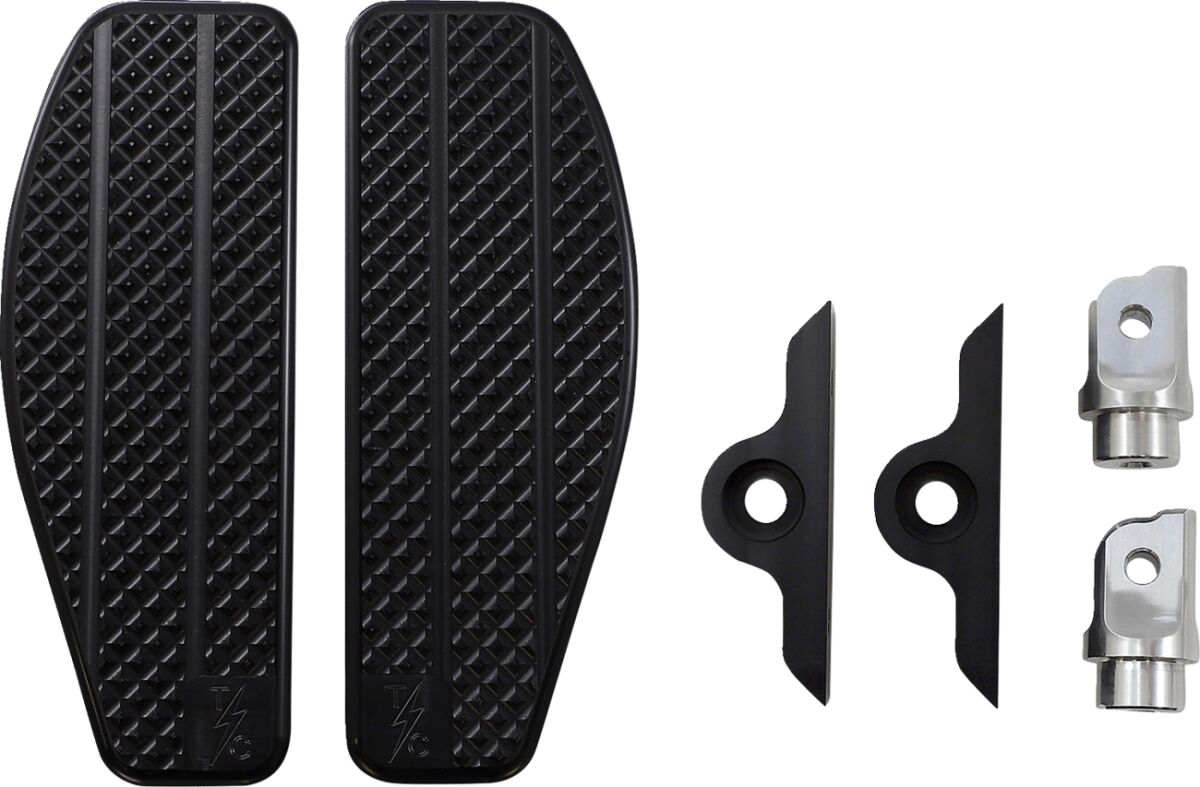 Thrashin Supply Co. Floorboards Mini Fr Blk Thrashin Supply Co.