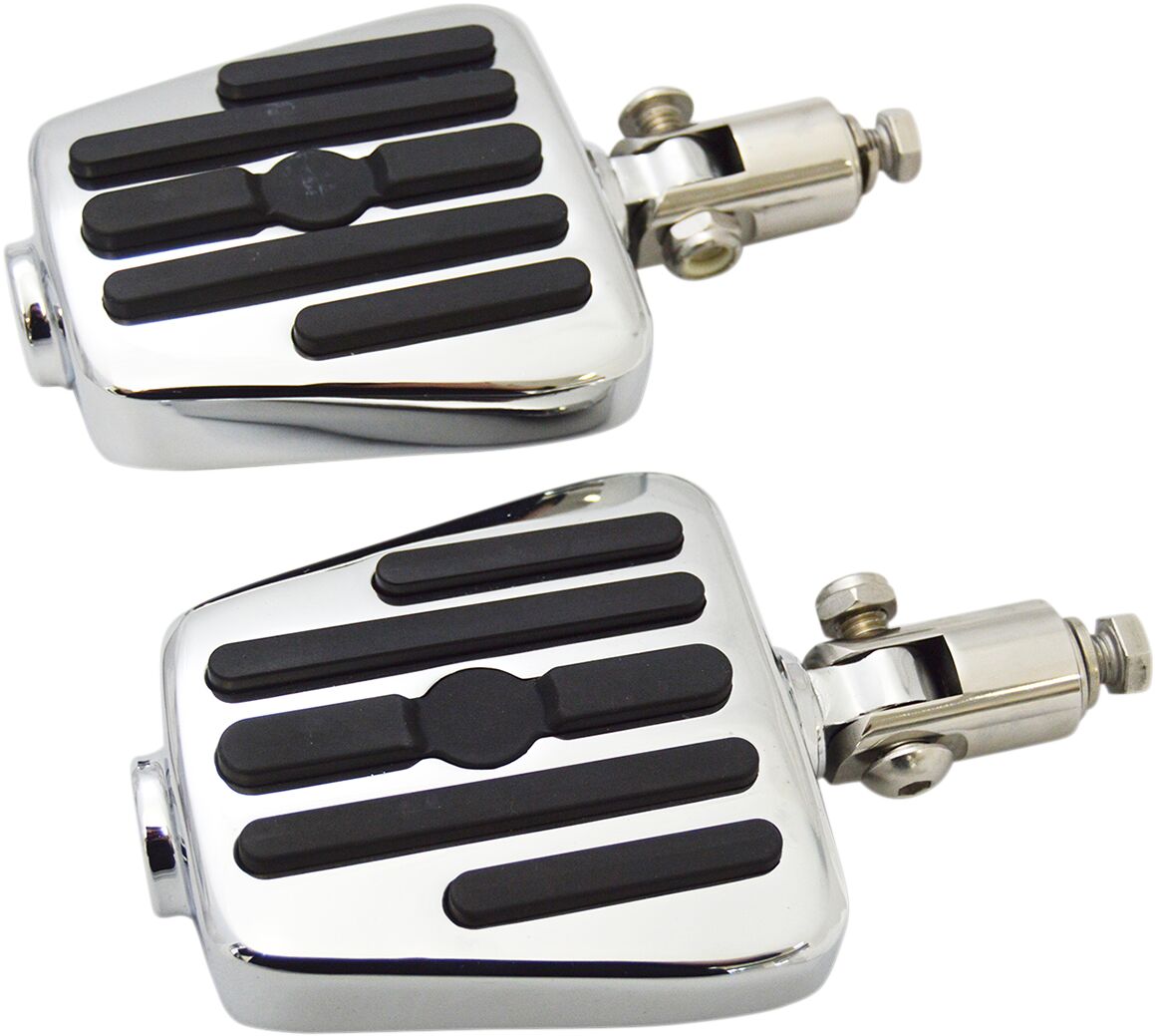 Rivco Products Floorboard Mini Chrome FLOORBOARDS + PARTS Rivco Products