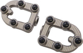 Arlen Ness Peg Foot Mx Dr Titanium FLOORBOARDS + PARTS Arlen Ness