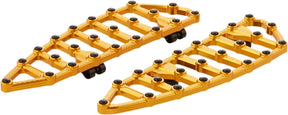 Ness-MX Floorboards, Gold - 18+ Softail Floorboards Arlen Ness Default Title