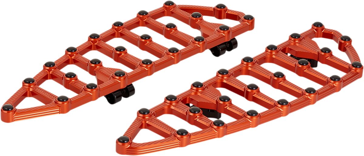 Arlen Ness Floorboard Dr Mx Orange FLOORBOARDS + PARTS Arlen Ness