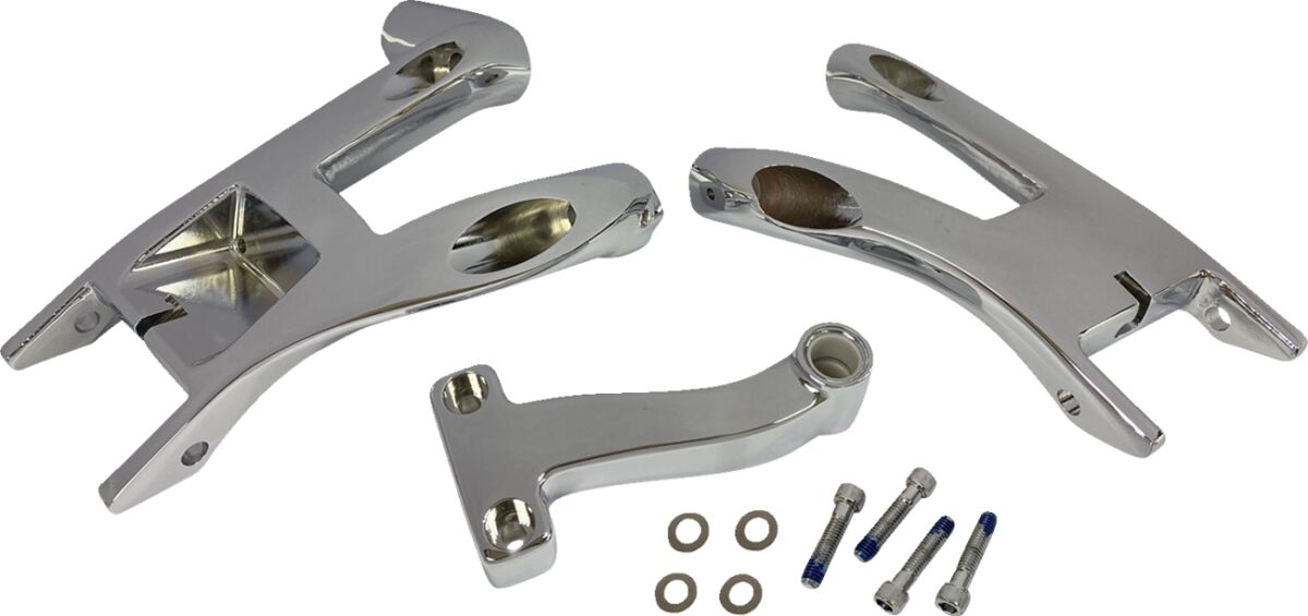 Drag Specialties Mnt Rider Flrbrd Sftl Ch Floorboards & Parts Drag Specialties