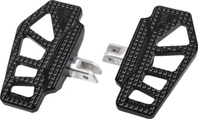 Thrashin Supply Co. Apex Mini Floorboards, Black - 18+ Softail (Front) Floorboards & Parts Thrashin Supply Co.