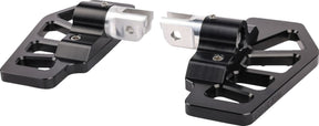 Thrashin Supply Co. Apex Mini Floorboards, Black - 18+ Softail (Front) Floorboards & Parts Thrashin Supply Co.