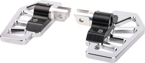 Thrashin Supply Co. Apex Mini Floorboards, Chrome - 18+ Softail (Front) Floorboards & Parts Thrashin Supply Co.