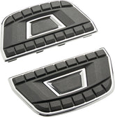 Ciro Floorboard Inserts Passenger Chicane Chrome Floorboards & Parts Ciro