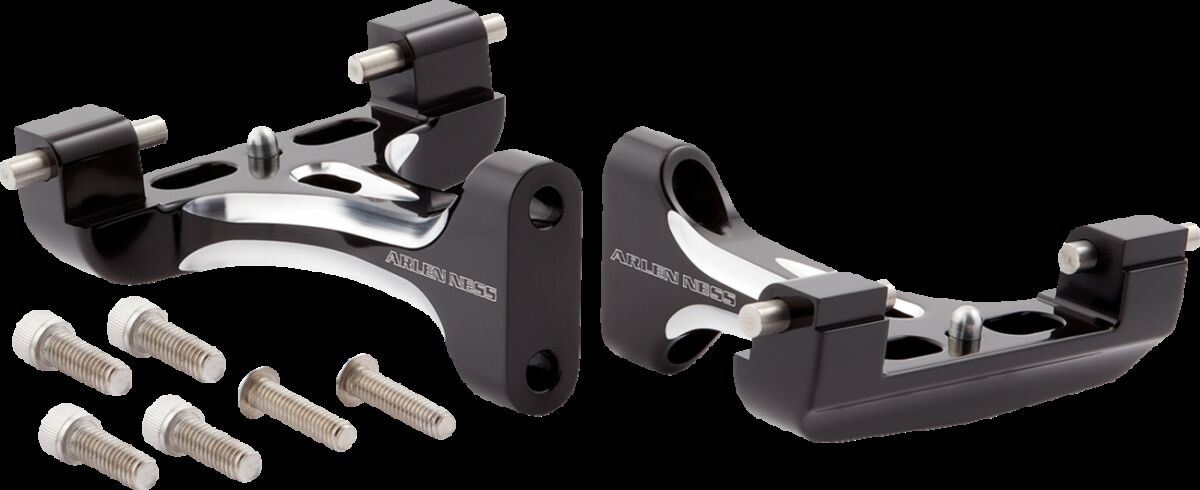 Arlen Ness Mount Passenger Floorboard For FLOORBOARDS + PARTS Arlen Ness