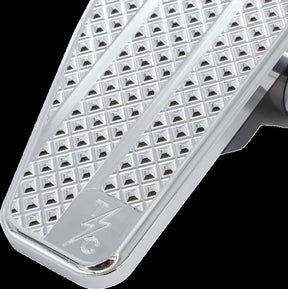 Thrashin Supply Co. Mini Floorboards, Chrome - 94+ Harley Mount Floorboards & Parts Thrashin Supply Co.