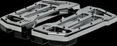 Pro One Perf.Mfg. Floorboards Pro V2 Touring Chr FLOORBOARDS + PARTS Pro One Perf.Mfg.