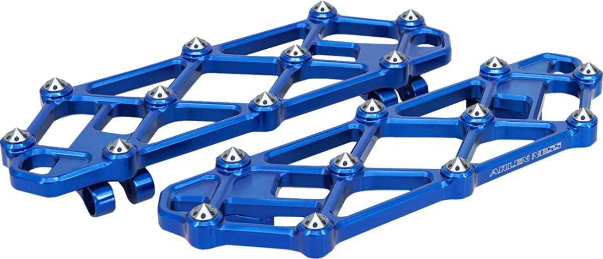 Arlen Ness Floorboard Driver Diamond Blue FLOORBOARDS + PARTS Arlen Ness
