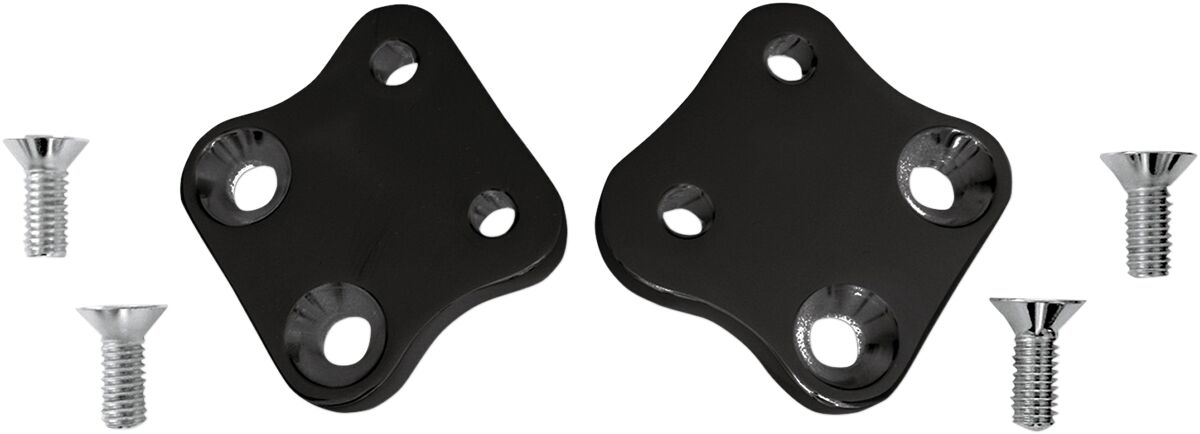 Accutronix Kick Back Plate Fxd Blk FORWARD CONTROLS Accutronix