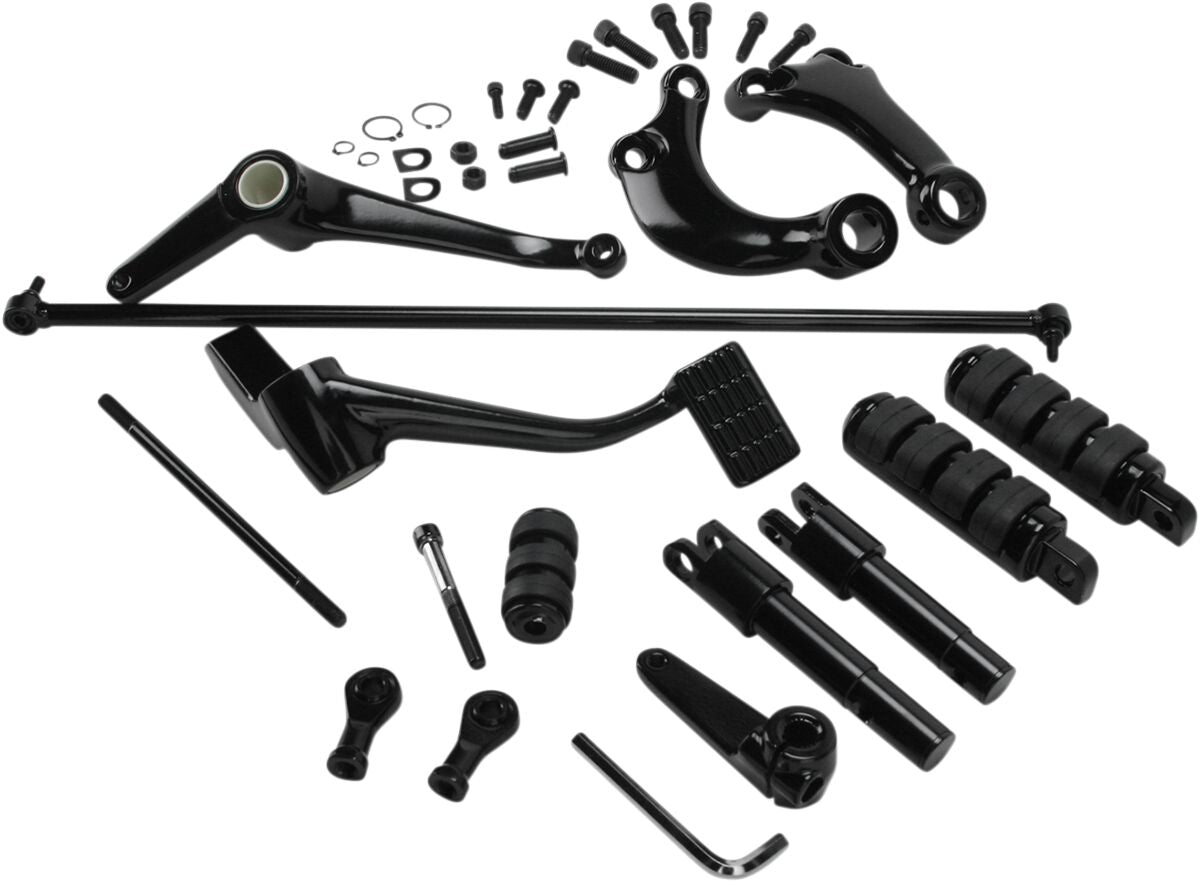 Drag Specialties Forward Control Kit Black Forward Controls& Controls Drag Specialties