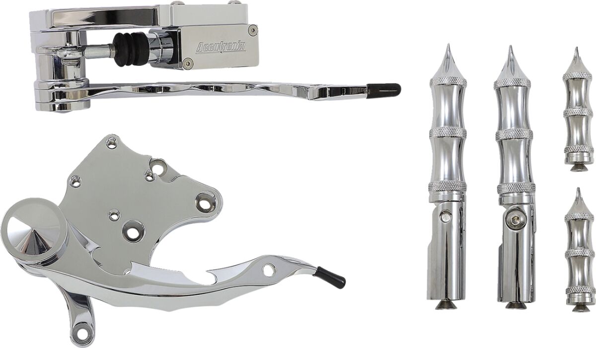 Accutronix Accutronix Forward Controls Tribal Standard Chrome Forward Controls& Controls Accutronix