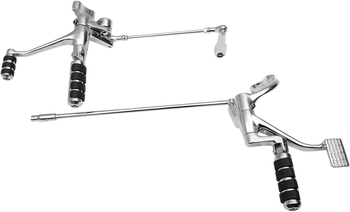 Drag Specialties Chrome Extended Forward Controls 2" Forward Controls& Controls Drag Specialties