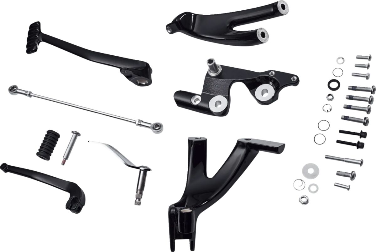 Drag Specialties Fwd Cntrl Kit Sftl Bl Forward Controls& Controls Drag Specialties