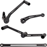 Speedliner Heel/Toe Foot Control Kit, Black - Touring Foot Control Kit Arlen Ness Default Title